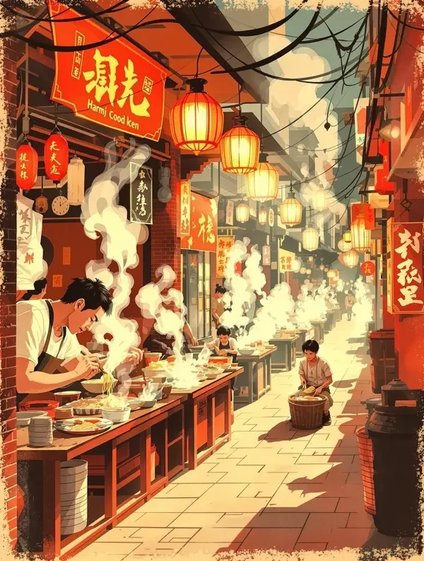 巷口食堂 - 小蓝视频海报