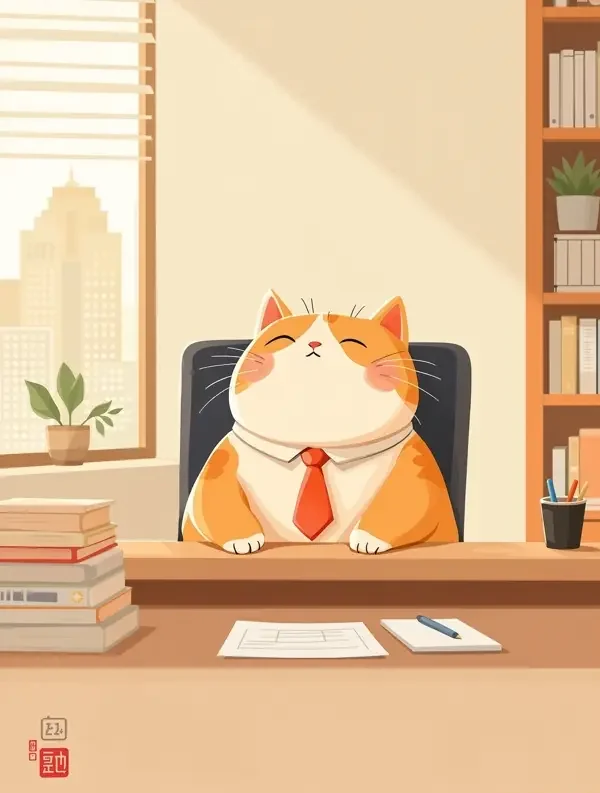 我的老板是只猫 - 小蓝视频海报